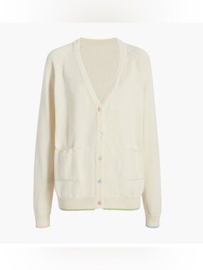 Hill House Organic Cotton Button Cardigan Sweater